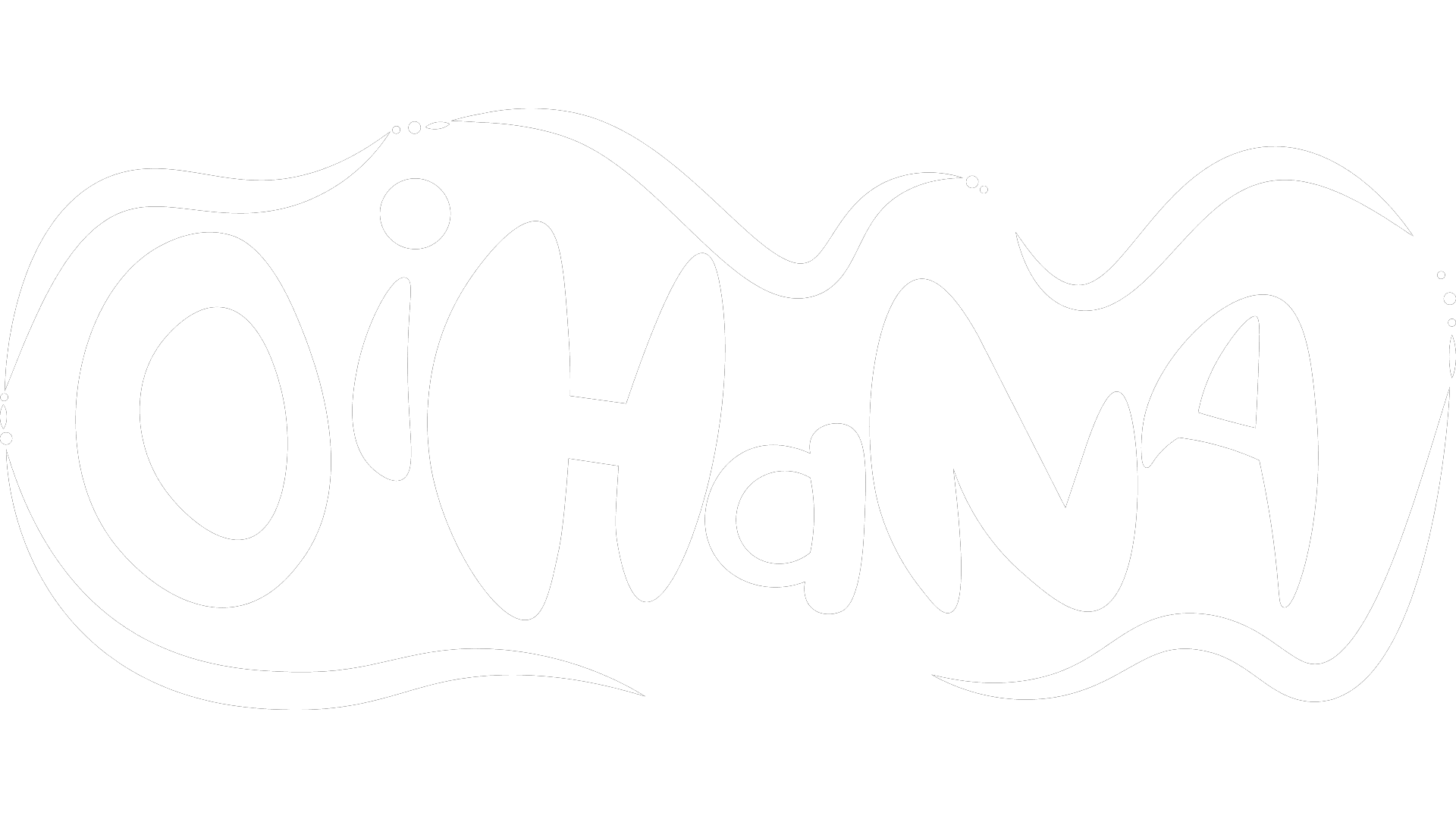 Logo textuel avec le nom Oihana